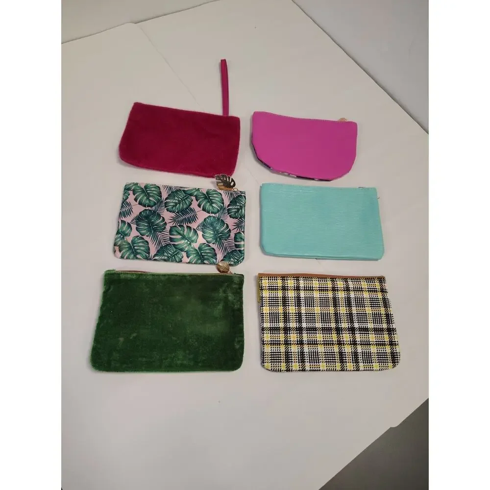 Ipsy Cosmetic Bags Variety Lot of 6 Travel Organization Makeup